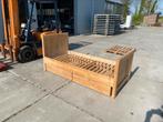 Super nette steiger hout bed., 100 cm, Eenpersoons, 210 cm, Ophalen of Verzenden