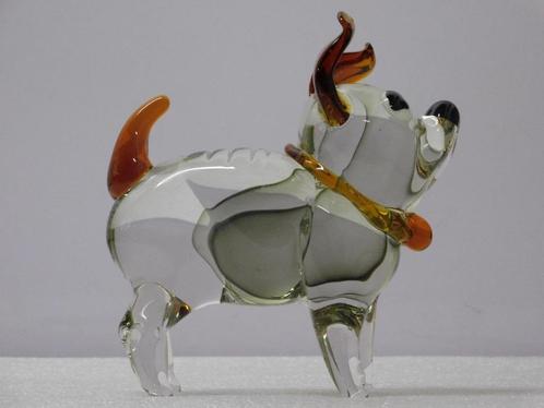 Glazen Beeld van Hond - 22 cm, Verzamelen, Beelden en Beeldjes, Dier, Ophalen of Verzenden