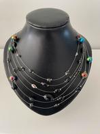 mooie ketting van het merk::AZONE, Overige materialen, Verstelbaar, Zwart, Ophalen of Verzenden