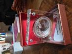 Zilveren munt 1oz year of the tiger new zealand mint 2022, Ophalen of Verzenden, 5 euro, Zilver