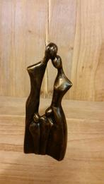 bronzen beeld / Familie met 1 , 2 EN 3 KINDEREN, Ophalen of Verzenden
