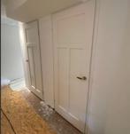 Wit voorgelakt tijdloos binnendeur schuifdeur Memphis, Niet ingevuld, 80 tot 100 cm, Binnendeur, Niet ingevuld