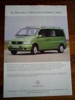 Mercedes V Klasse met Dubbele Cabine [ 10 / 1998 ], Verzenden, Zo goed als nieuw, Mercedes
