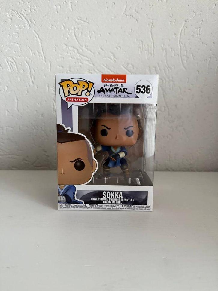 Funko Pop Avatar The Last Airbender - Sokka #536, Verzamelen, Poppetjes en Figuurtjes, Nieuw, Ophalen