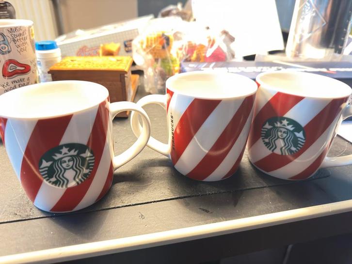 3 Starbucks mokken nieuw!, Huis en Inrichting, Keuken | Servies, Nieuw, Kop(pen) en/of Schotel(s), Overige stijlen, Ophalen of Verzenden