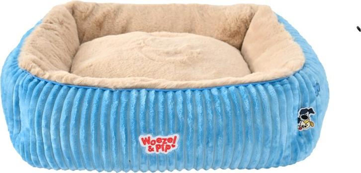 Woezel & Pip hondenmand blauw 60 cm van € 69,99 nu € 59,95, Dieren en Toebehoren, Hondenmanden, Nieuw, Stof, Ophalen of Verzenden
