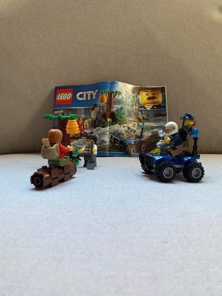 LEGO City 60171 - Bergachtervolging, Kinderen en Baby's, Speelgoed | Duplo en Lego, Zo goed als nieuw, Lego, Complete set, Ophalen of Verzenden