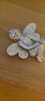 Lieflijke Engelenbeeldje, Ophalen of Verzenden, Zo goed als nieuw, Kunststof, Engelenbeeld