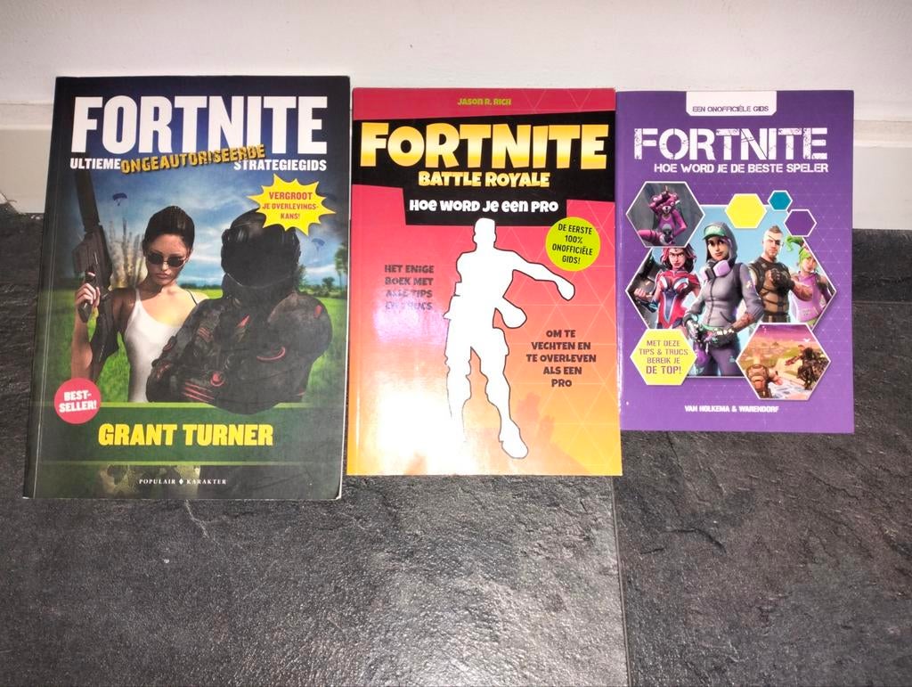 Fortnite boekjes spel regels tips en hoe je beter kan worden, 1 speler, Ophalen of Verzenden, Zo goed als nieuw