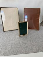 3 oude fotolijstjes, Antiek en Kunst, Verzenden