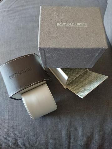 Baume Mercier Horloge Box Service Box Zie Foto beschikbaar voor biedingen