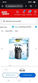 Tetra filter/ pomp ex 700 plus, Ophalen, Gebruikt, Filter of Co2
