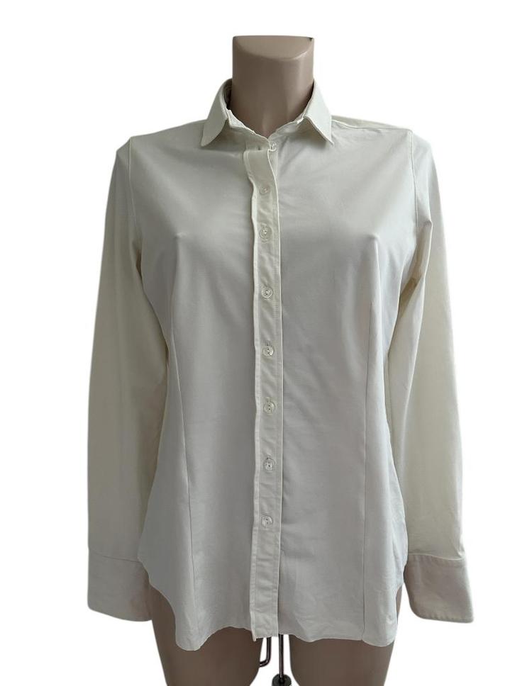 Japan TKY blouse L, Kleding | Dames, Blouses en Tunieken, Zo goed als nieuw, Maat 38/40 (M), Wit, Ophalen of Verzenden