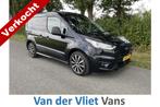 Ford Transit Connect 1.5 E6 120pk Automaat Limited 3-zits BP, Gebruikt, Euro 6, 4 cilinders, Zwart
