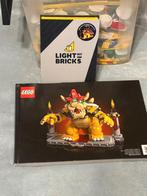 Lego super Mario Bowser (light my bricks), Ophalen, Zo goed als nieuw, Complete set, Lego