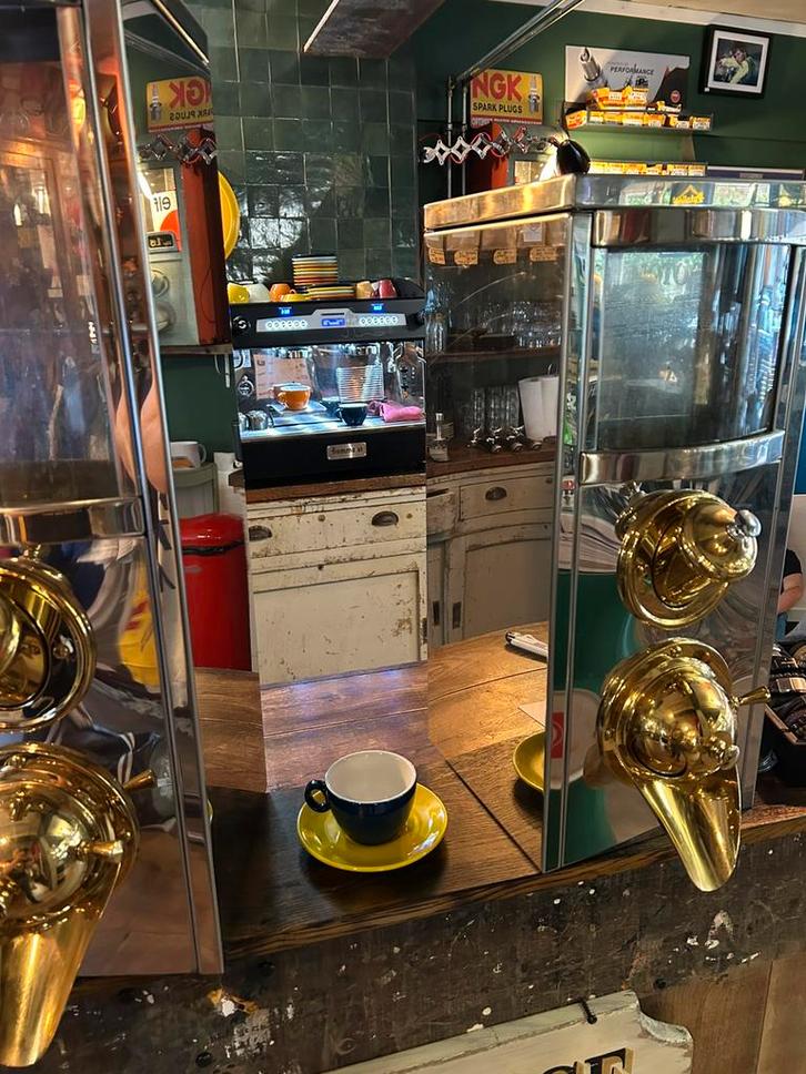 Koffie Dispenser koffiezaak koffiewinkel bonendispenser, Witgoed en Apparatuur, Koffiemachine-accessoires, Gebruikt, Ophalen of Verzenden