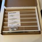 Witte uitschuifbare Ikea komplement broekrek 50x58cm, Huis en Inrichting, Kasten | Kledingkasten, Kunststof, Zo goed als nieuw