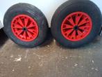 2 Starco centreerwielen voor boottrailer 4.80 / 4.00, Watersport en Boten, Ophalen of Verzenden, Gebruikt, Overige typen, Motorboot