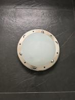 plafonnière, Huis en Inrichting, Lampen | Plafondlampen, Ophalen of Verzenden, Zo goed als nieuw, Glas