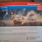 Madurodam 15.45 pp. Online code, Tickets en Kaartjes, Drie personen of meer, Kortingsbon