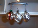 drie oude kerstballen ., Ophalen of Verzenden, Gebruikt
