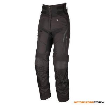 Modeka Elaya Dames Textiele Motobroek, Zwart beschikbaar voor biedingen