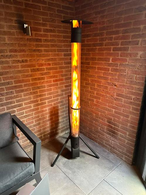 Pelletkachel terrasverwarmer heater veranda verwarmer kachel, Tuin en Terras, Terrasverwarmers, Nieuw, Vloer, Draaibaar, Waterbestendig