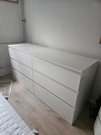 Malm ladekast wit - 6 lades, Huis en Inrichting, Kasten | Ladekasten, Ophalen of Verzenden, Zo goed als nieuw, Overige materialen