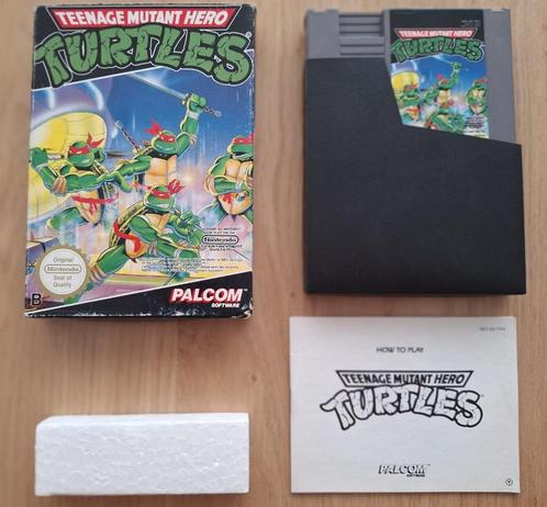 Turtles 1 (CIB) - NES, Spelcomputers en Games, Games | Nintendo NES, Zo goed als nieuw, 2 spelers, Vanaf 7 jaar, Ophalen