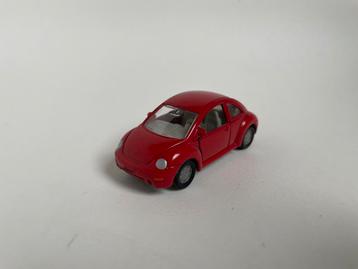 model Volkswagen VW New Beetle 2-deurs rood Siku 1/50 beschikbaar voor biedingen