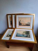 Lot van vijf originele gravures van Franz Hegi (1774-1850), Antiek en Kunst, Kunst | Etsen en Gravures, Ophalen