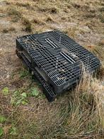 2 kunststof pallets, Doe-het-zelf en Verbouw, Kratten en Dozen, Ophalen