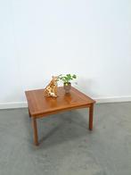 Deense vierkante Glostrup teak salontafel, nr, 4, Huis en Inrichting, Gebruikt, 50 tot 100 cm, Vintage teak Deens tafel, Minder dan 50 cm