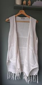Betty & Co mouwloos vest – Beige, Gehaakt & Stijlvol maat 40, Maat 38/40 (M), Beige, Ophalen of Verzenden, Zo goed als nieuw
