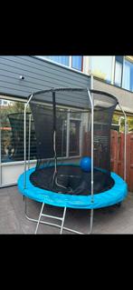 Trampoline 244 cm - Kan nog een ronde mee!, Ophalen of Verzenden, Gebruikt