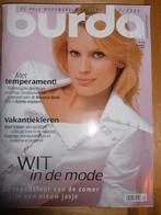 Burda juli 2006 naaien mode patronen, Ophalen of Verzenden, Zo goed als nieuw, Vrouw, Burda