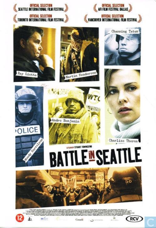 Battle in Seattle (Stuart Townsend), Cd's en Dvd's, Dvd's | Actie, Oorlog, Vanaf 12 jaar, Ophalen of Verzenden