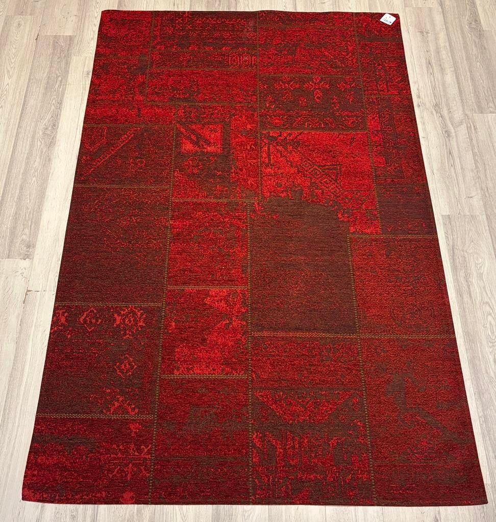 OPRUIMING !! Sfeervolle Patchwork tapijt maat:230x160, Info@tapijtenhuis.nl, 150 tot 200 cm, Ophalen of Verzenden, Tapijtenhuis