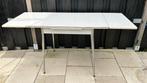 Vintage uitschuifbare Formica tafel circa 1960/70, Gebruikt, 100 tot 150 cm, Rechthoekig, 50 tot 100 cm
