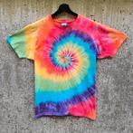 Regenboog spiral tie dye zomer t-shirt unisex maat M, Kleding | Dames, T-shirts, Maat 38/40 (M), Overige kleuren, Nieuw, Ophalen of Verzenden