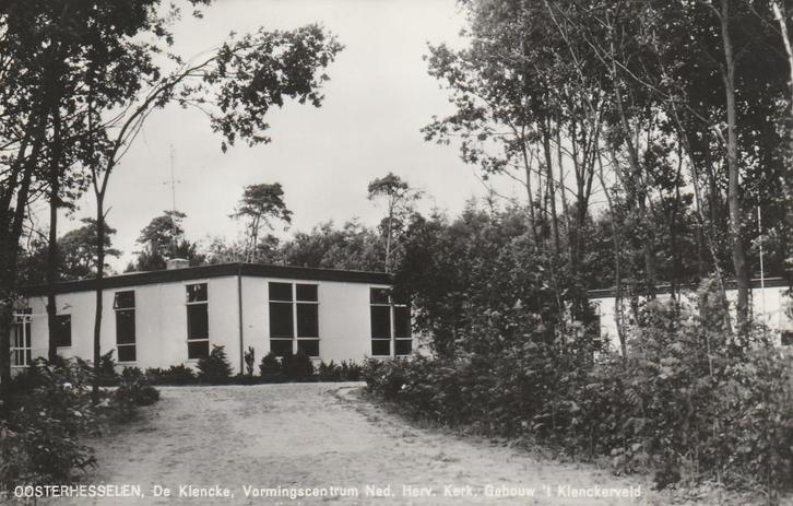 OOSTERHESSELEN De Klencke Vormingscentrum N.H. Kerk, Verzamelen, Ansichtkaarten | Nederland, Ongelopen, Drenthe, 1960 tot 1980
