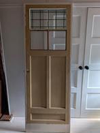 Twee jaren 30 paneeldeuren, Doe-het-zelf en Verbouw, Deuren en Horren, Ophalen, Gebruikt, 80 tot 100 cm, Binnendeur
