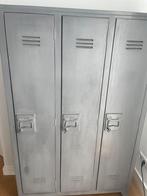 Lockerkast hout grijs HK Living, Huis en Inrichting, Ophalen, Gebruikt