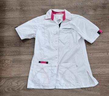 Hean werkjasje wit, maat S voor in de zorg, zkh, tandarts, l beschikbaar voor biedingen