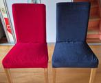 stoelhoezen Ikea Bergmund, Huis en Inrichting, Stoelen, Blauw, Nieuw, Ophalen of Verzenden, Elegant
