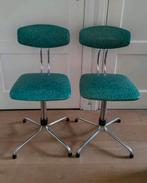 Twee vintage stoelen 2 vintage stoeltjes stoel stoeltje, Huis en Inrichting, Twee, Gebruikt, Ophalen of Verzenden, Overige kleuren