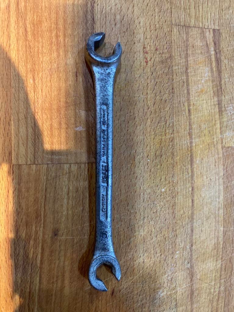 Hazet 612 11 - 9 remleiding sleutel vintage, Ophalen of Verzenden, Gebruikt