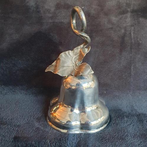 zilveren tafelbel ( 1856 ) met druivenblad, Antiek en Kunst, Antiek | Goud en Zilver, Zilver, Ophalen of Verzenden