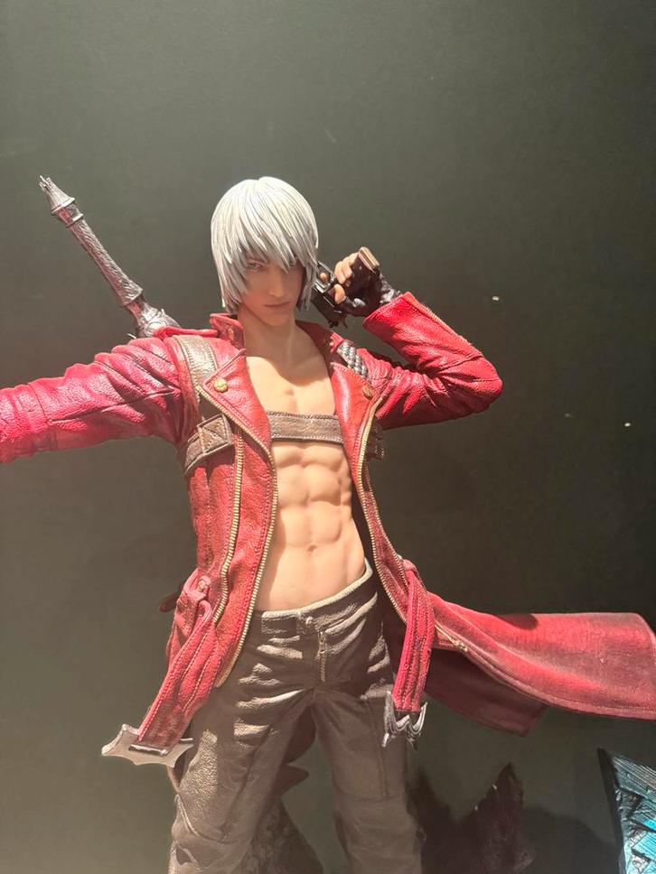 Prime 1 Studio Devil May Cry Dante Deluxe Statue, Verzamelen, Beelden en Beeldjes, Zo goed als nieuw, Mens, Ophalen
