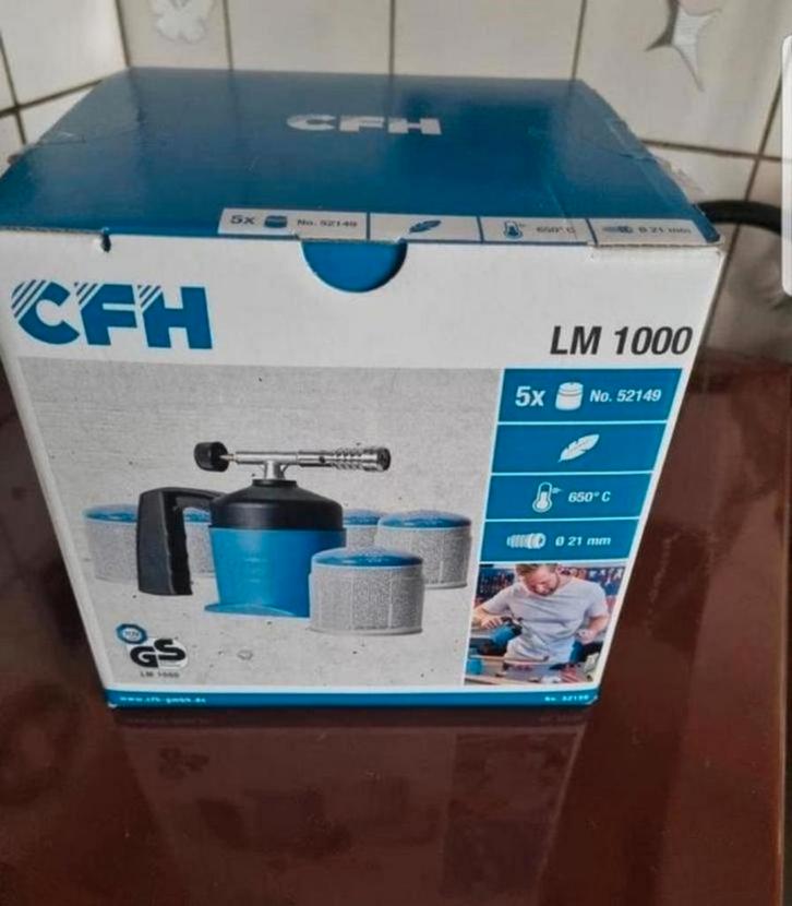 Gasbranden met 5 gasbussen nieuw zie foto's €29,95, Hobby en Vrije tijd, Overige Hobby en Vrije tijd, Ophalen of Verzenden